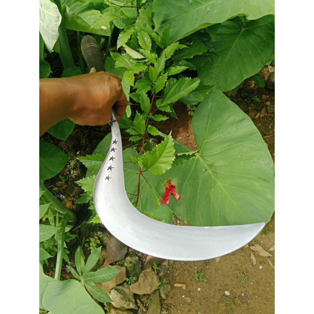 Alat pertanian tradisional ori arit lima bintang alat berkebun dan tani