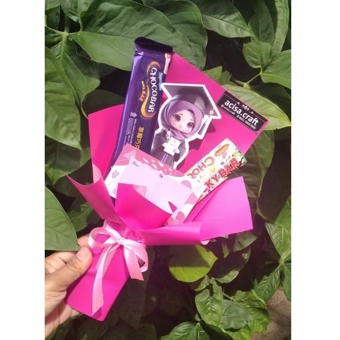 mini buket coklat wisuda bandung murah