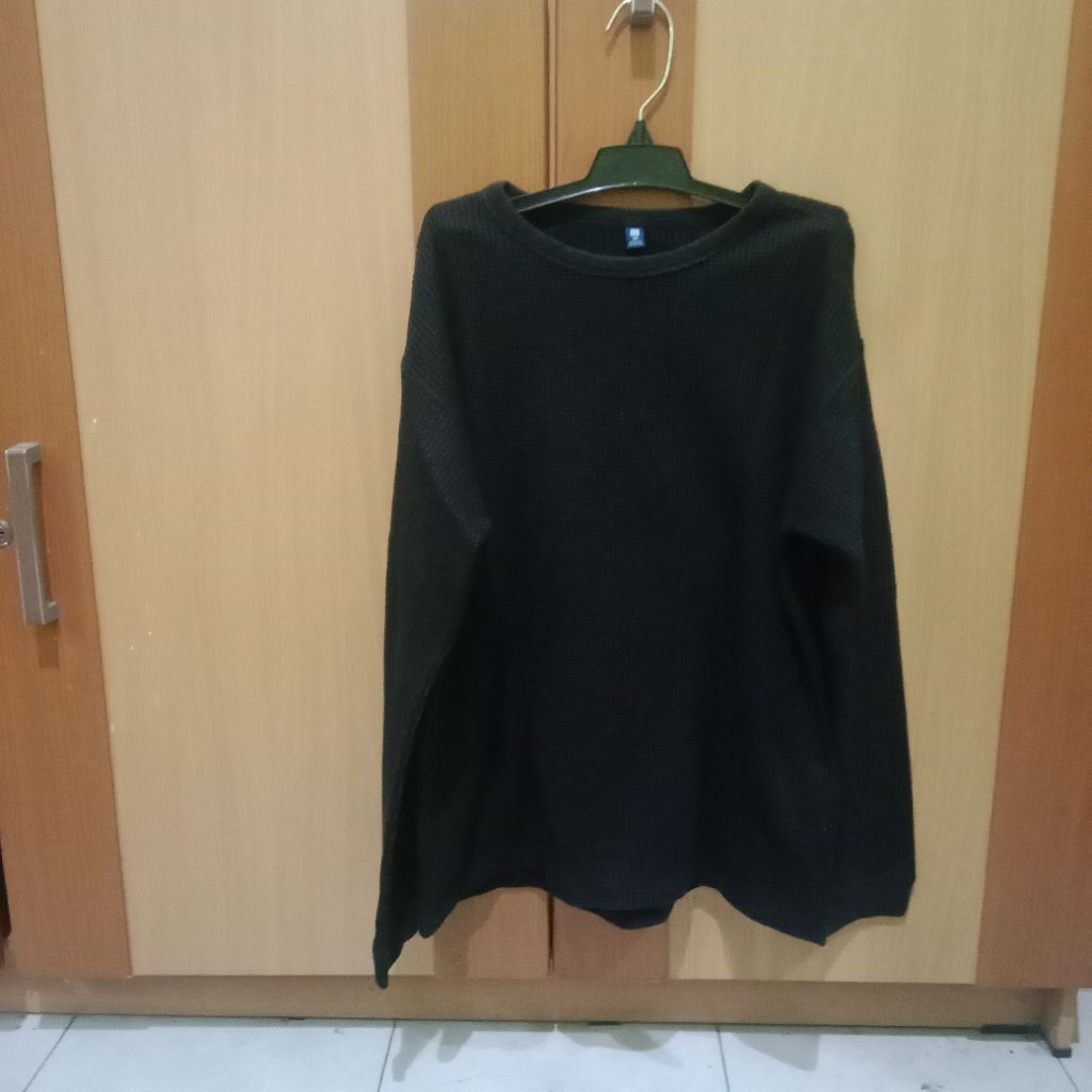 Kaos Waffle Uniqlo Original