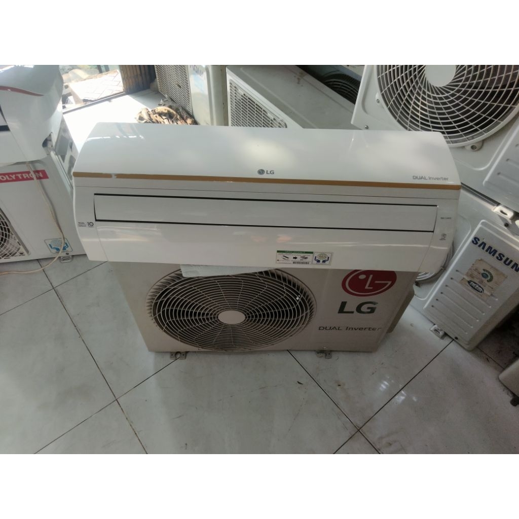 ac LG dual inverter 1/2pk full freon