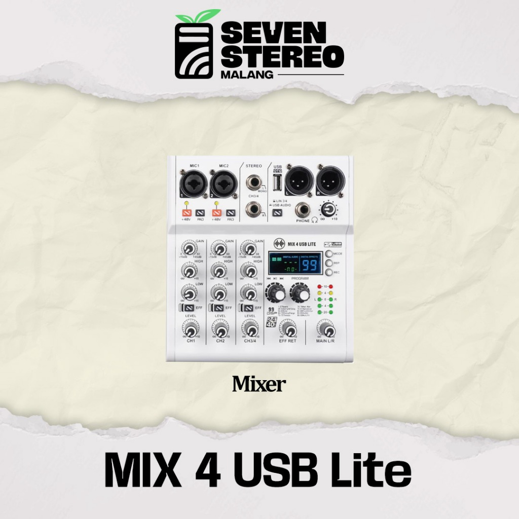 Wave MIX4USB Lite Mixer Audio