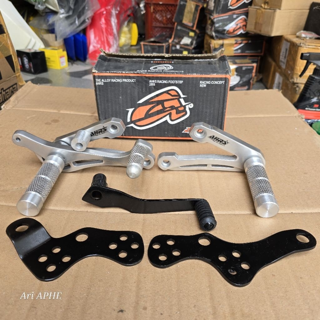 PROMO footstep underbone AHRS DURAL honda SUPRA X FIT LAMA NEW / ASTREA GRAND / LEGENDA - postep und