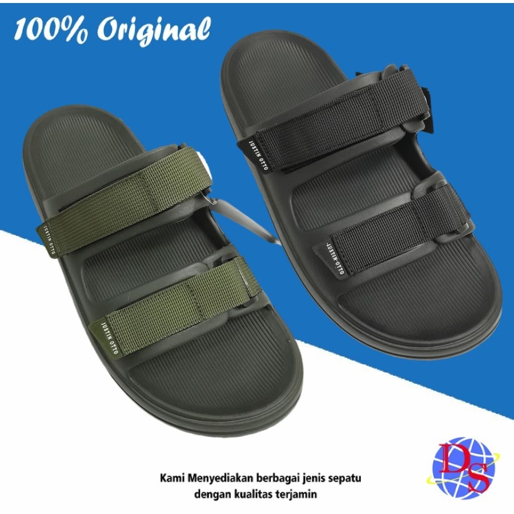 Sandal Slide Pria Justin Otto Sandal Pria