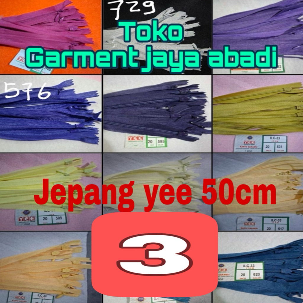 Resleting jepang yee 20"/50cm/lusin