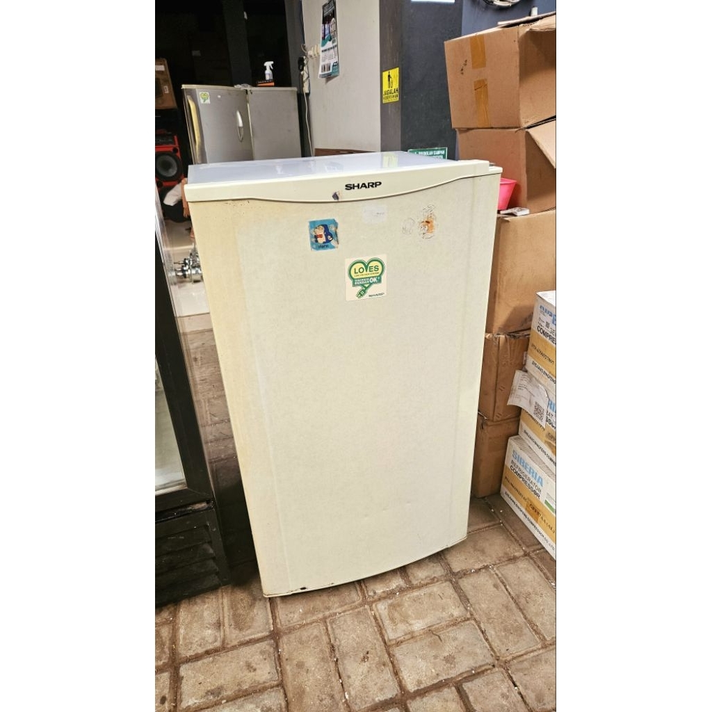 KULKAS 1 PINTU SHARP SEKEN ORI