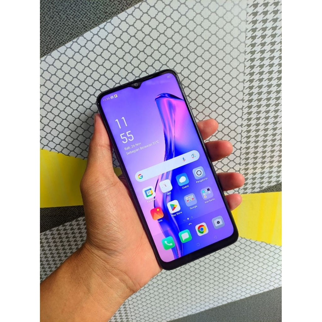 OPPO A31 RAM 6GB/128GB SECOND MURAH DAN BERGARANSI YA