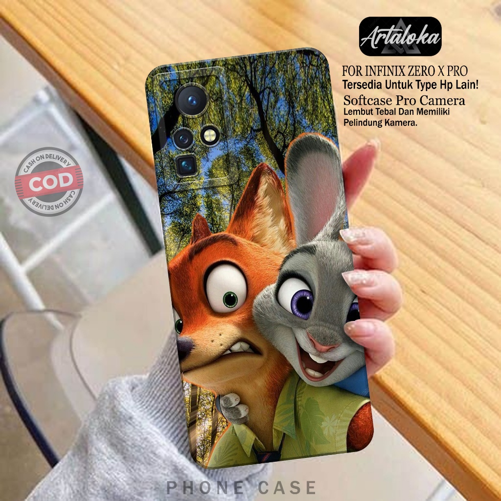 Case Hp Infinix Zero X/Zero X Pro Fashion Case Kartun Softcase Infinix Zero X/Zero X Pro Silikon TPU