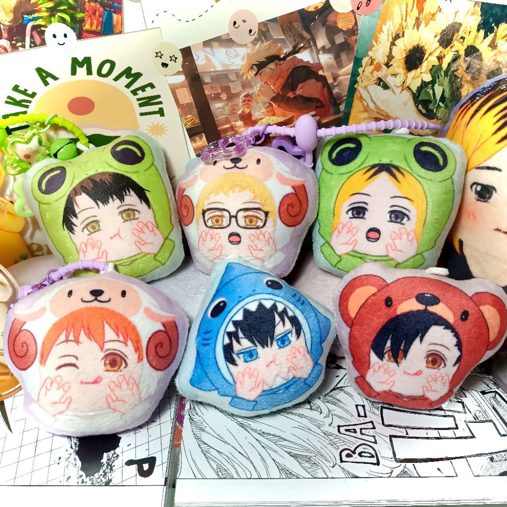 HAIKYUU | KEYCHAIN BONEKA ANIME HAIKYUU BY KAWAIYU