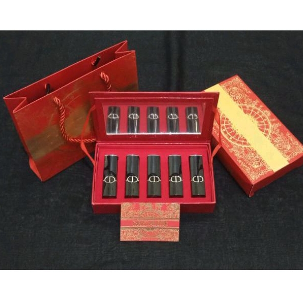 DIOR ROUGE LIPSTICK SET 1.5g X 5 PCS SPECIAL EDITION