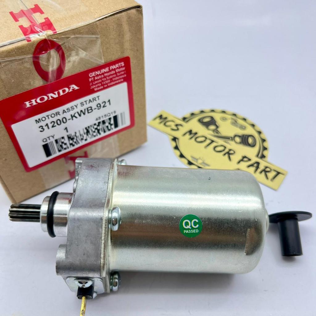 Dinamo Starter Honda Blade 110 KWB 31200-KWB-921 Original Honda