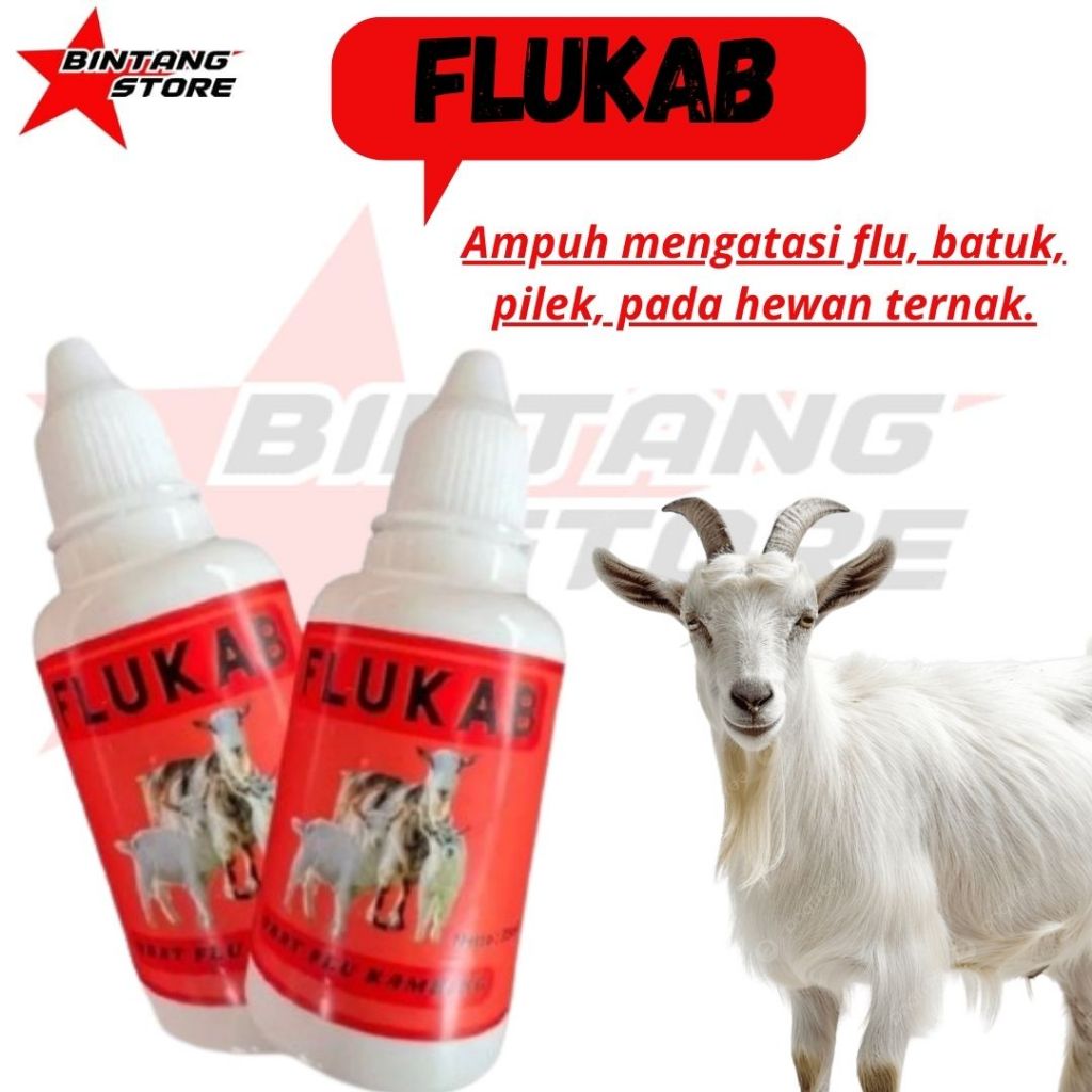 Flukab Obat Batuk Pilek Kambing Efektif 35ml