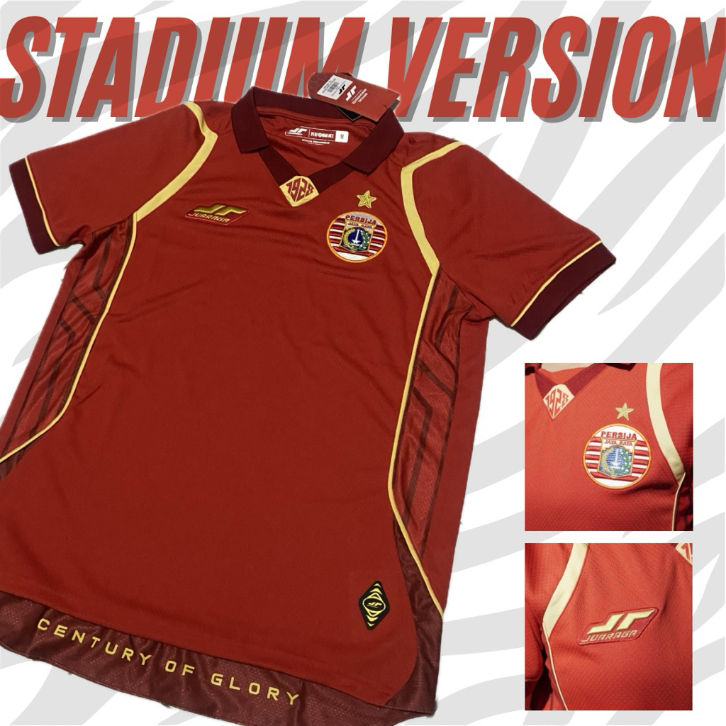 Jersey Persija Jakarta Replica Stadium Version Original