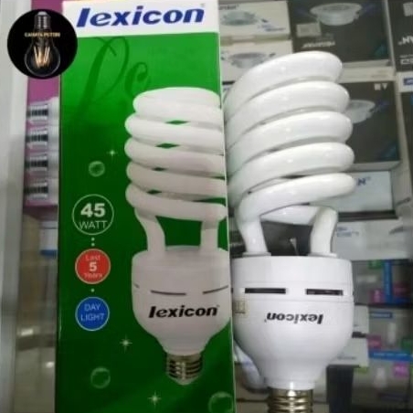 Lampu spiral lexicon 45 watt