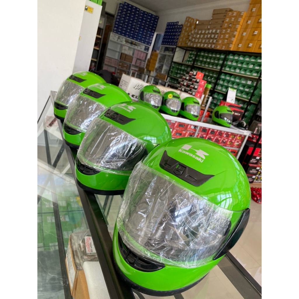 HELM KAWASAKI NINJA 150 R SS HELM NINJA 2tak original baru