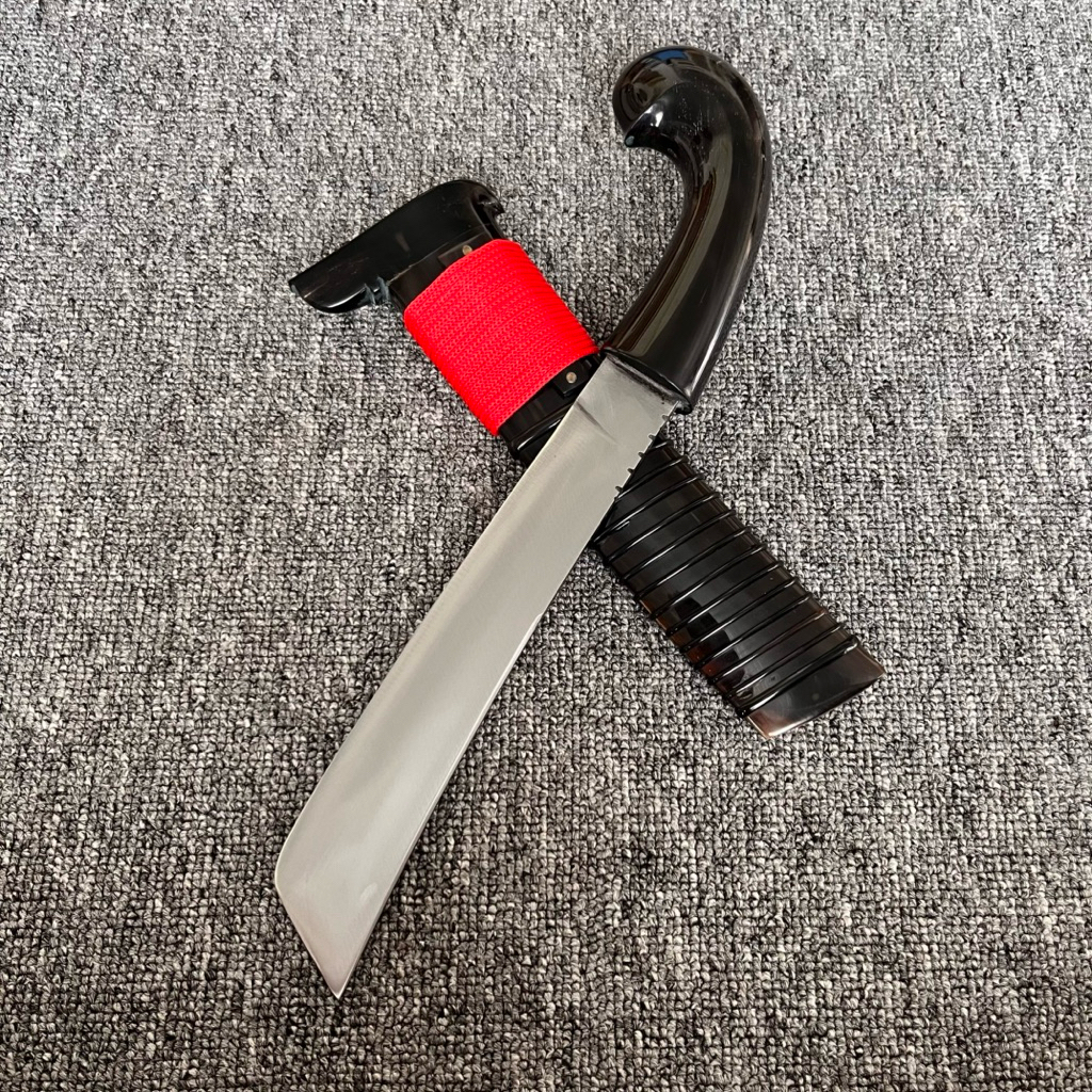 pisau gocil 20 cm full tanduk