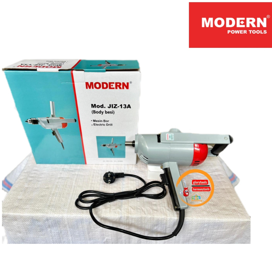 Modern J1Z-13 JIZ-13 Bor body Besi 13 mm - Mesin Bor Listrik 13 mm Body Besi Modern