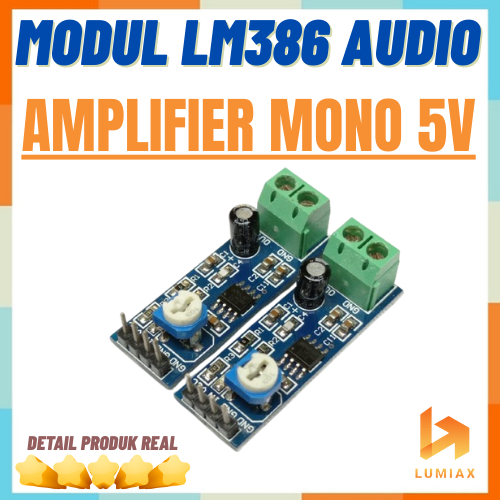 LM386 modul audio amplifier mono mini 5V lm386 lm 386 module