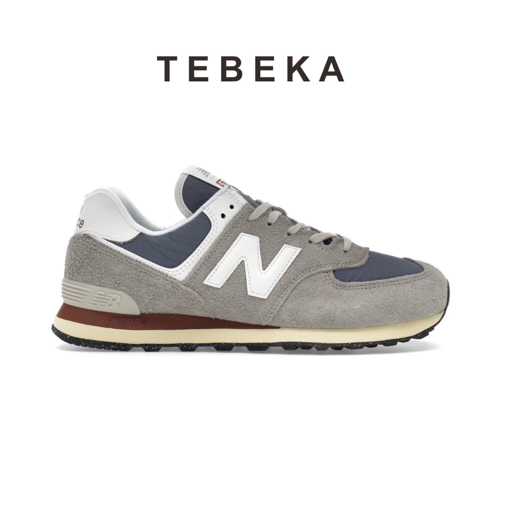 Sneakers NB Classic 574 [U574WGN] Suede Stone Grey White Black Original