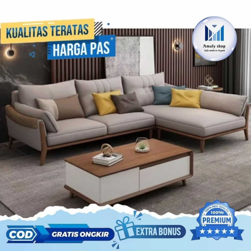 Sofa Minimalis Letter L Sofa Tamu Minimalis Modern