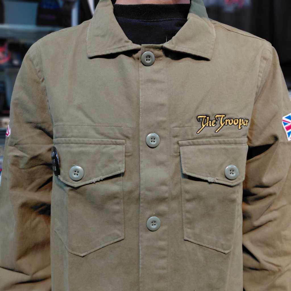 Military Shirt Band Official IRON MAIDEN Original