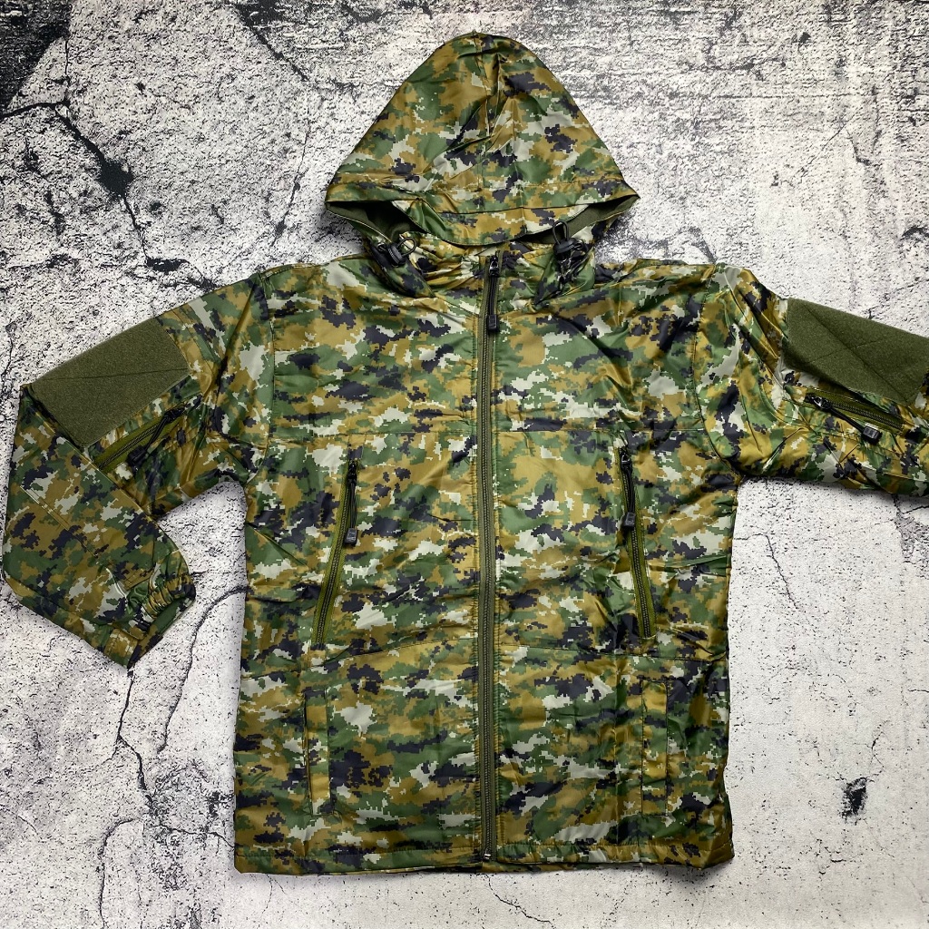 Jaket TAD Lokal Loreng KOSTRAD Jaket Tactical Army Jaket Outdoor Waterproof