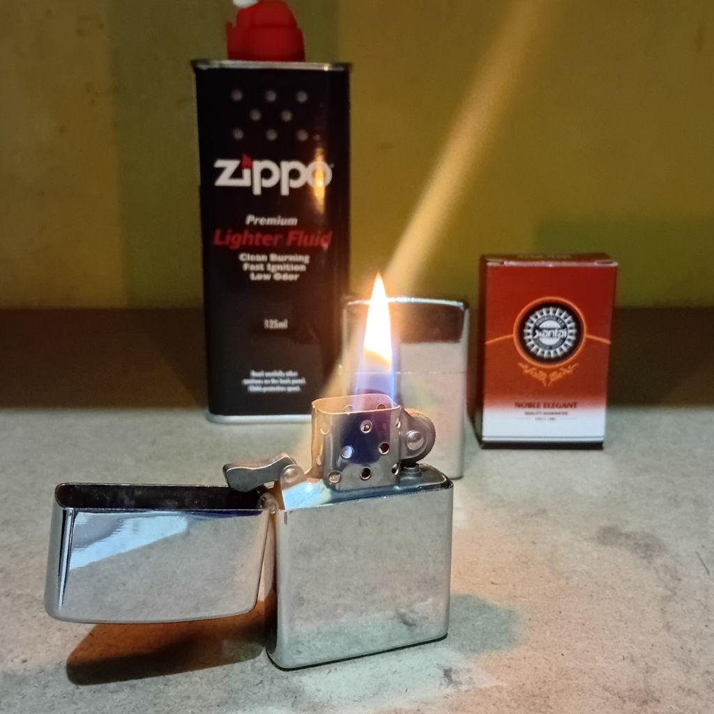 korek api denting / korek api bahan besi / korek api jadul keren / korek api / pemantik