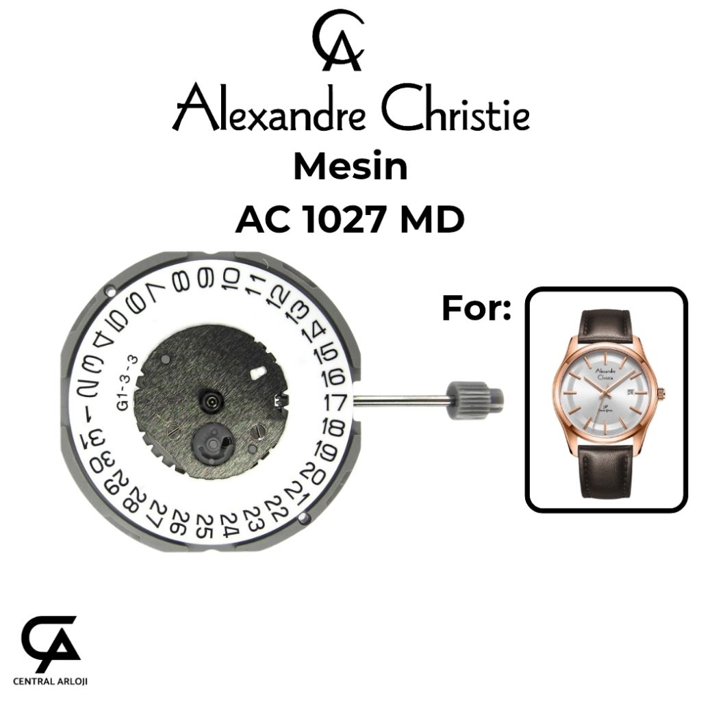 Mesin Original Alexandre Christie AC 1027 MD