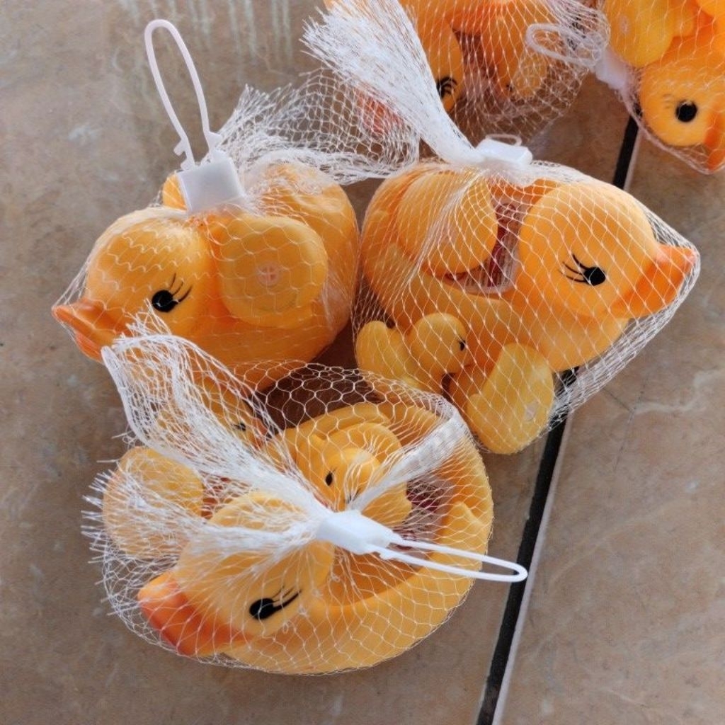 oketoys mainan bebek karet mandi cartoon bebek mandi