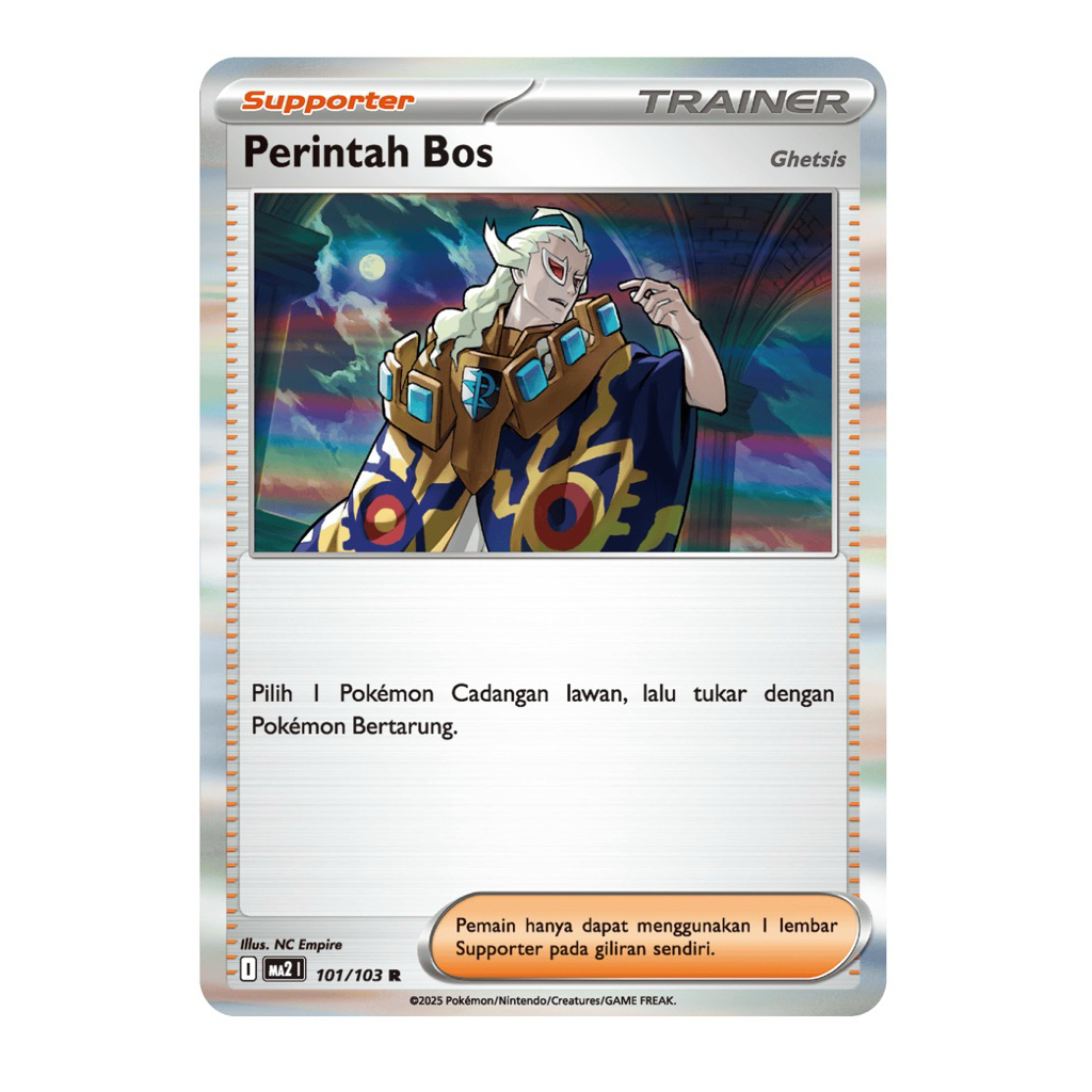 Perintah Bos (R) - 101/103 - Evolusi Mega: Kobaran Biru (MA2)