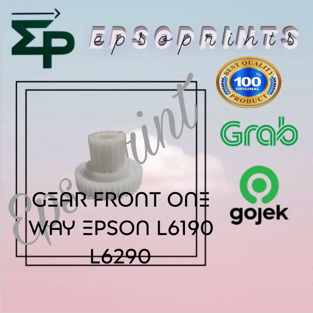 Gear front one way epson L6190 L6290 gear penarik kertas Epson L6190 L6290