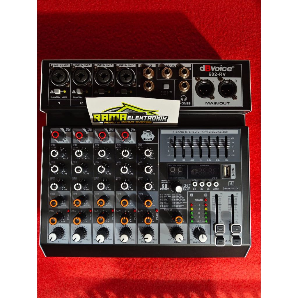 MIXSER AUDIO DBvoice 402-RV MIXSER DBVOICE402-RVAUDIIO MIXSER