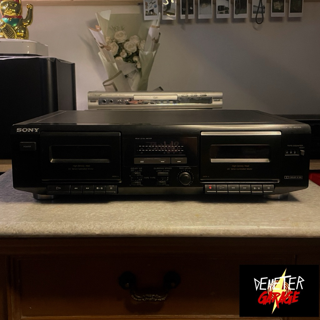 TAPE DECK SONY TC-WE305