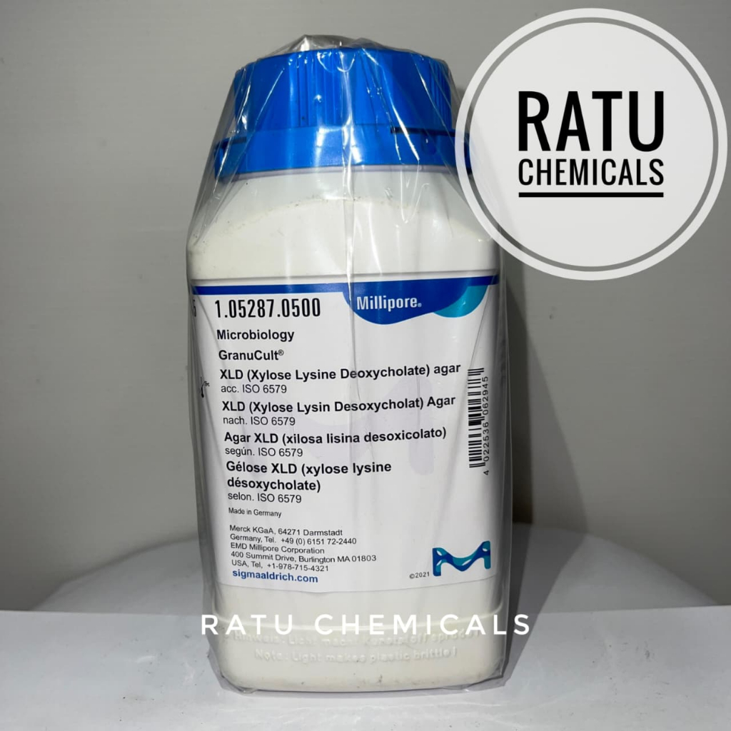 XLD (Xylose Lysine Deoxycholate) Agar For Microbiology MERCK 105287 REPACK 1GR