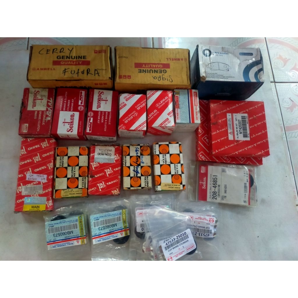 Berbagai onderdil/sparepart mobil