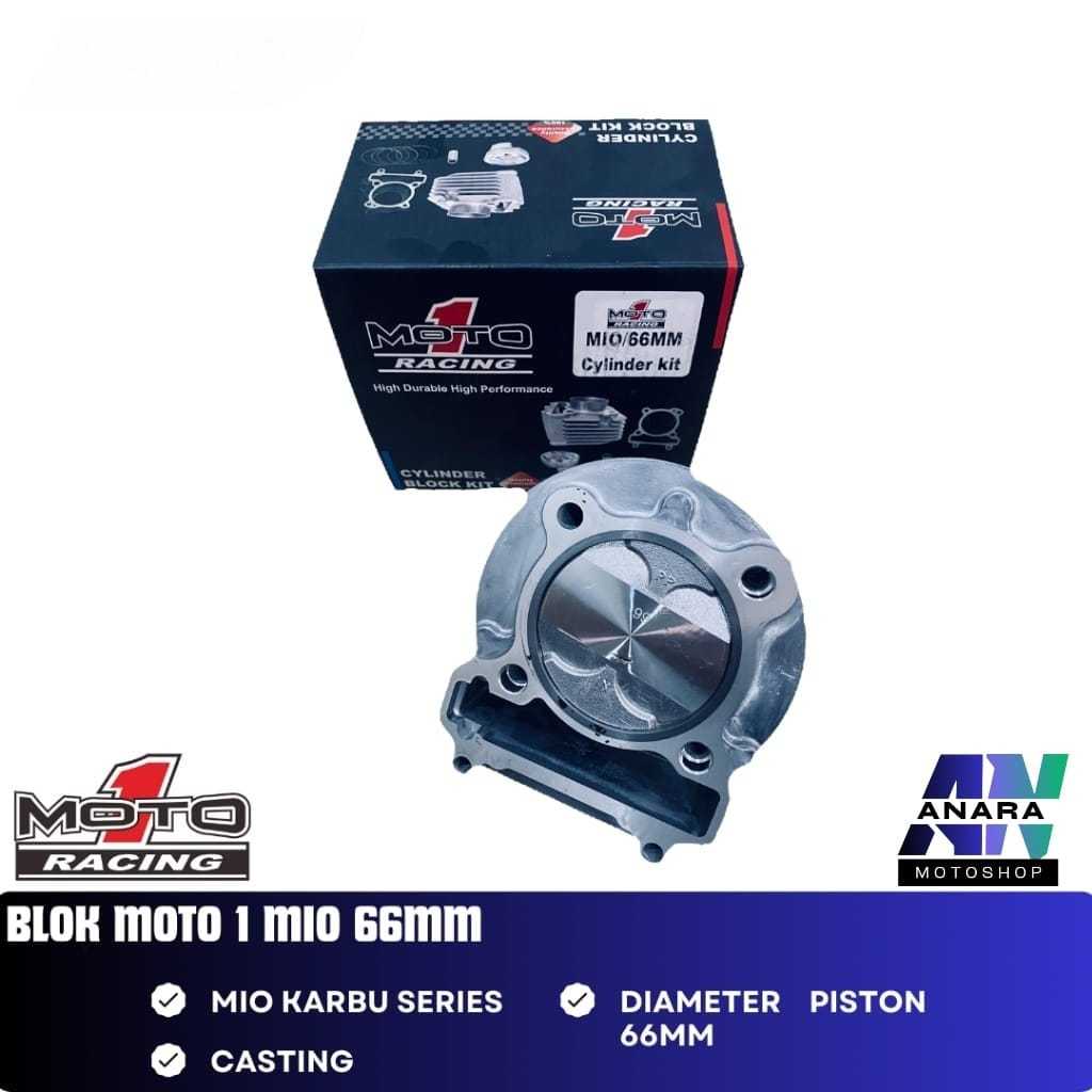 BLOK MIO 66MM MOTO 1 RACING BLOK MOTO1 RACING MIO SPORTY MIO SMILE MIO SOUL 66MM