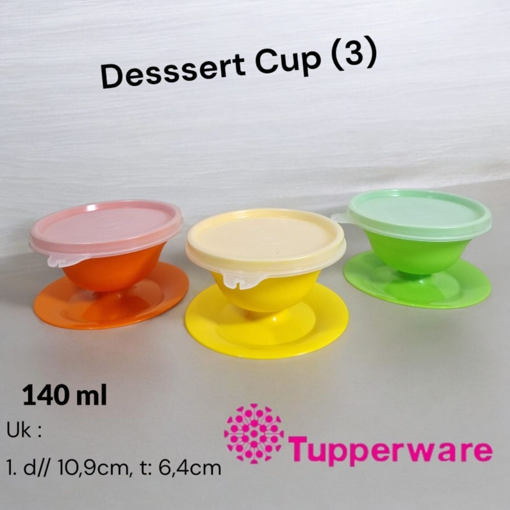 Dessert Cup Tupperware (3)