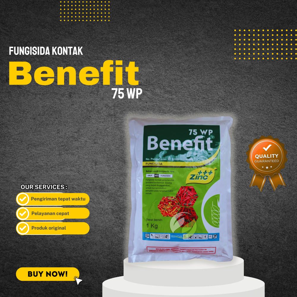 Benefit 1 Kg  fungisida bahan aktif propineb formulasi lembut