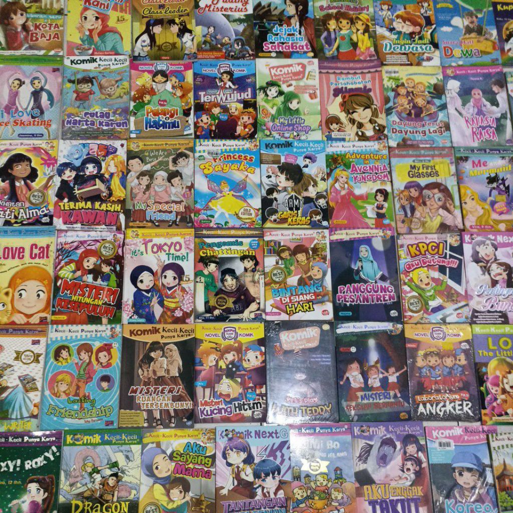 ( ORIGINAL ) NOVEL KOMIK ANAK / REON / BESTSELLER