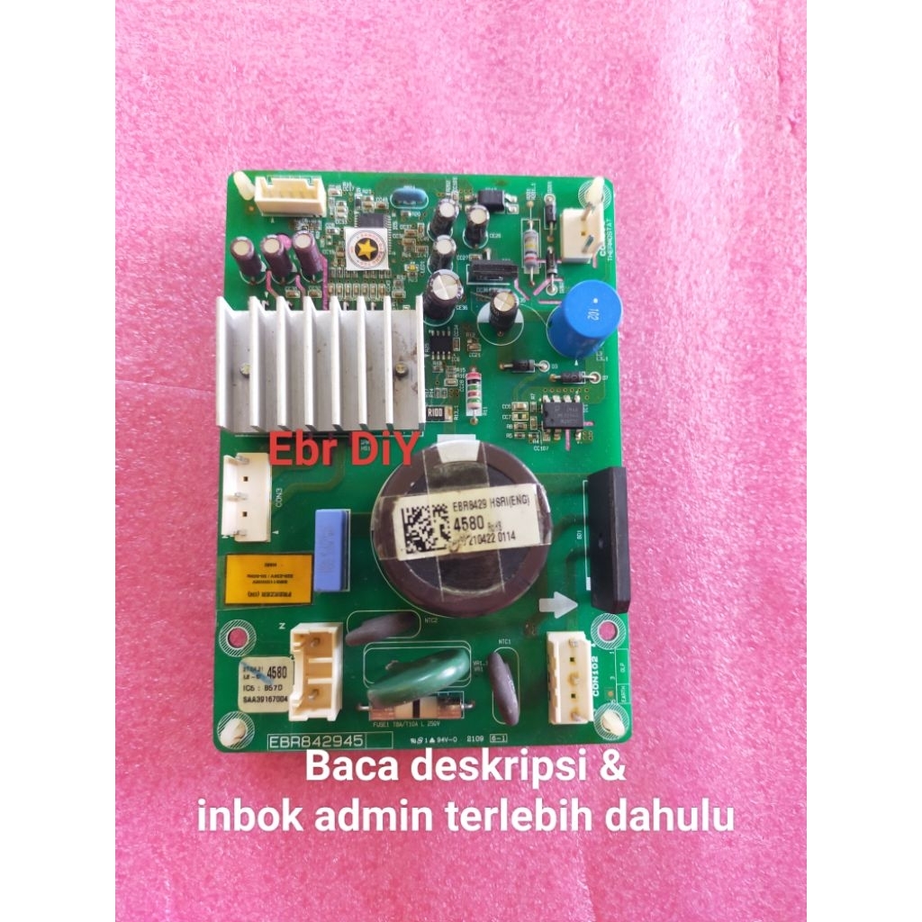 Ebr8429  4580  Ebr8429 4580  Ebr842945  Bmg110nhmv  Modul freezer lg inverter  Modul freezer inverte