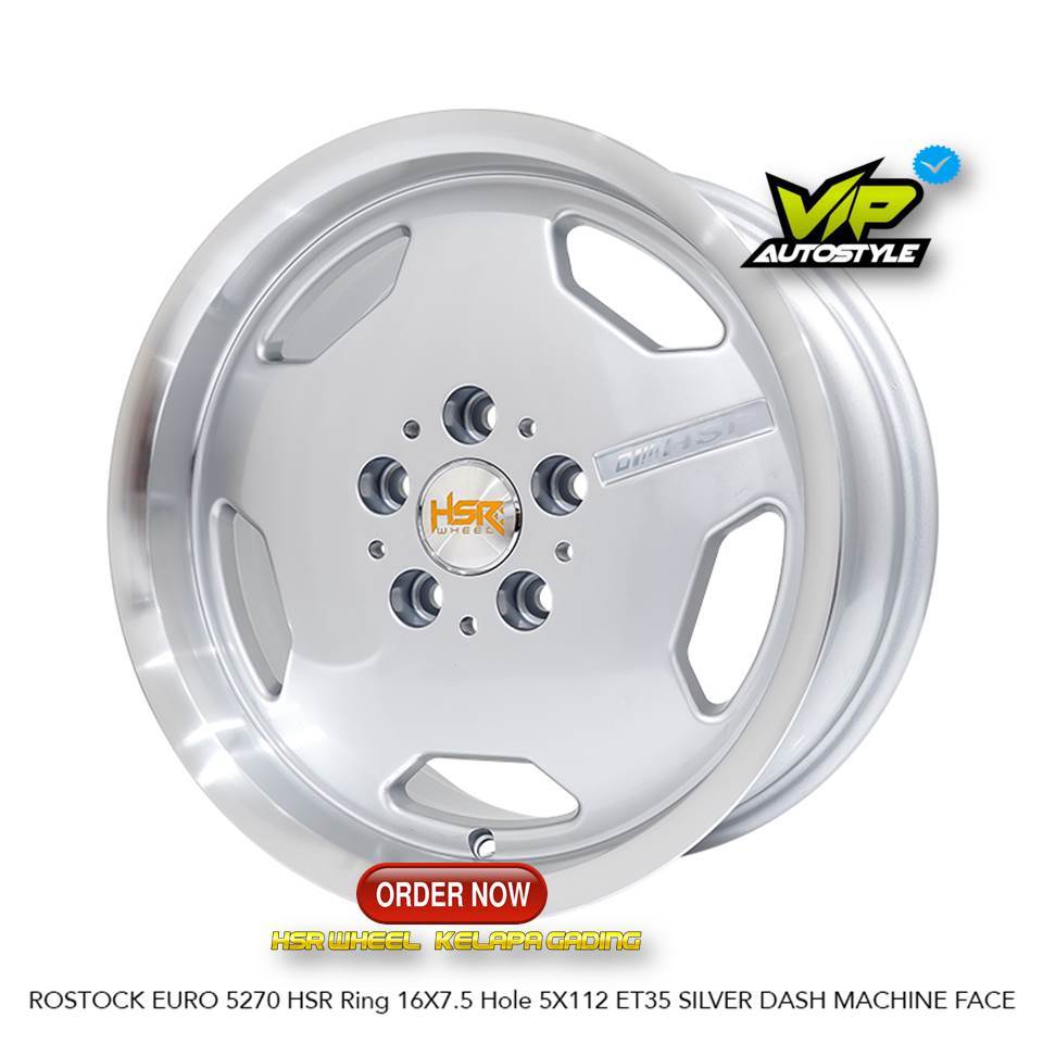 Velg Mobil Murah Xpander Terios Rush HSR ROSTOCK EURO ring 16 R16 HSR Wheel Velg ngeblock Celong