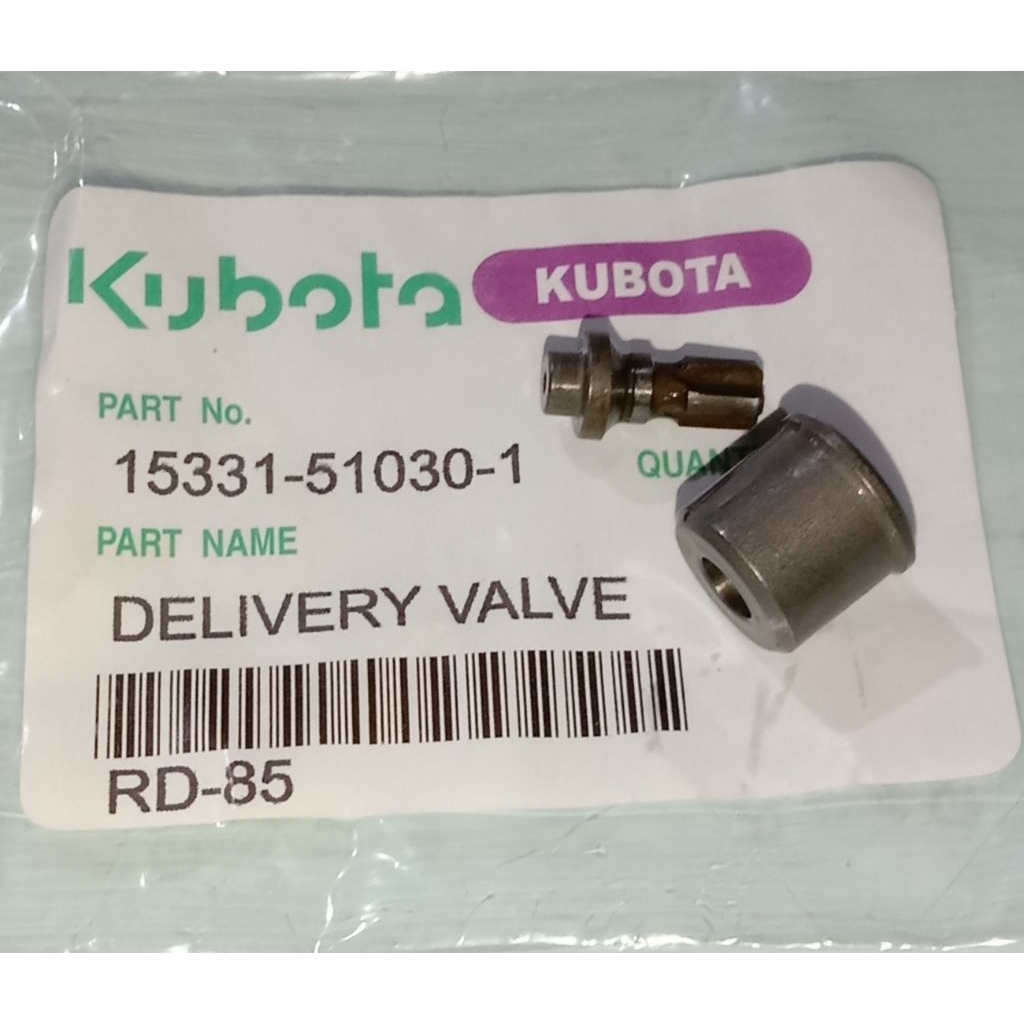 RD75/85 Delivery Valve penggerak diesel kubota