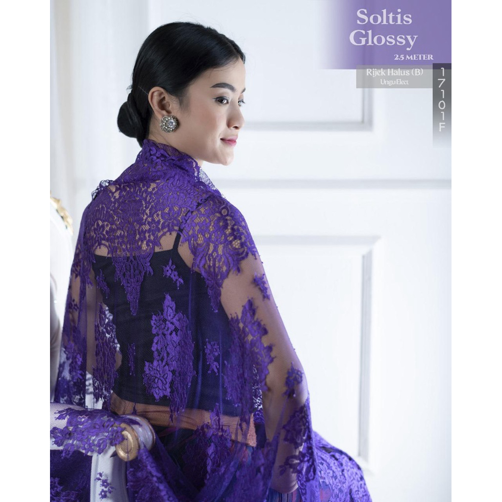 KAIN UNGU TERONG VIRAL BROKAT UNGU VIRAL BROKAT UNGU TERONG || KANABALI KEBAYA || KAIN BALI || BROKA