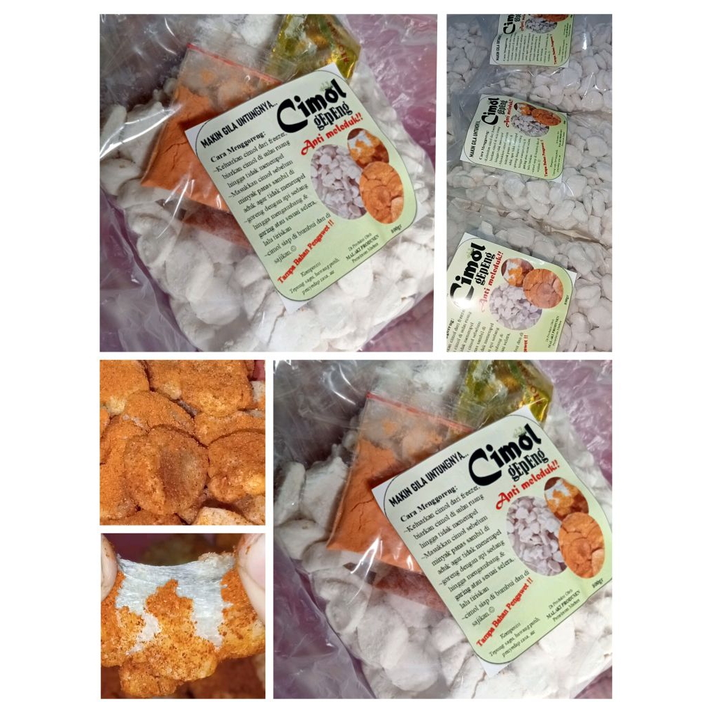 CIMOL MENTAH FREE BUMBU LENGKAP, CIMOL FROZEN KILOAN 800gr FREE BUMBU TABUR