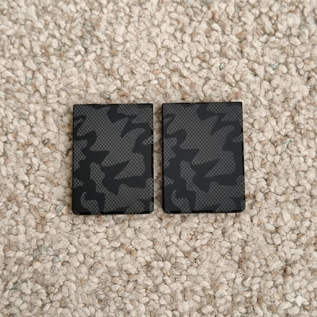 Akrilik Panel Tactical Hitam Orion II Full Laser Magnet Kulkas Tutup Baterai