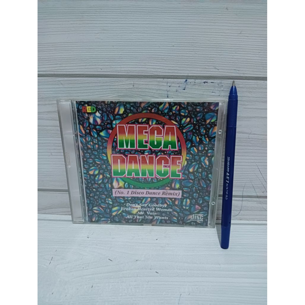 KASET CD MEGA DANCE ( No.1 Disco Dance Remix )