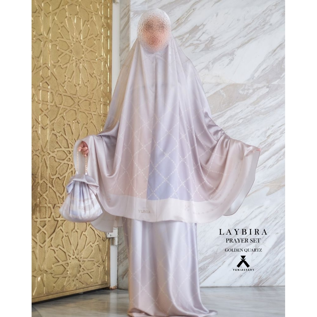 GOLDEN QUARTZ PRAYER SET series LAYBIRA  PREMIUM BY YUNIA SYAR'I