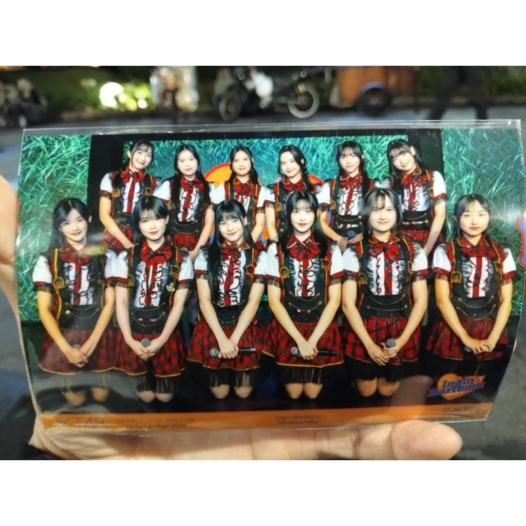 WTS PHOTOGROUP SETLIST SPESIAL KIRA-KIRA GIRLS TRAINEE JKT48