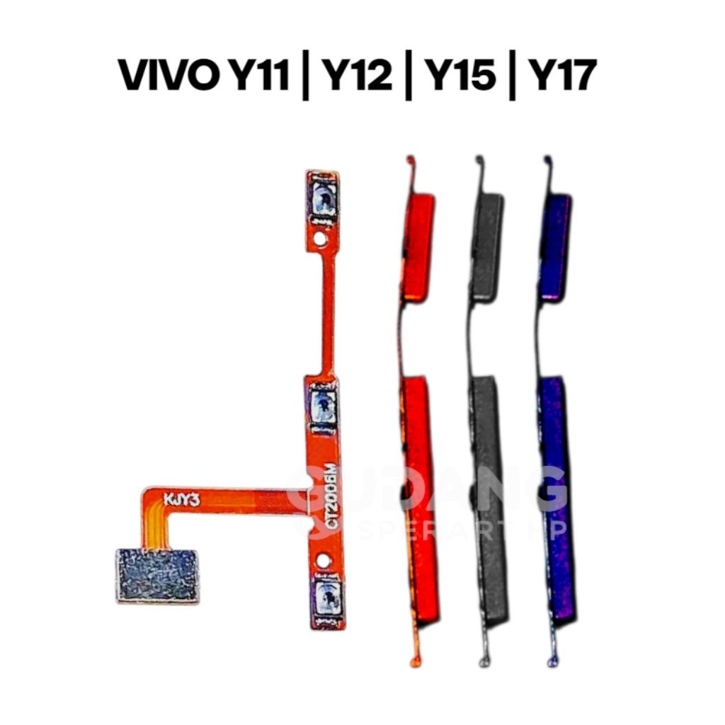 HP VIVO Y11 | Y12 | Y15 | Y17 TOMBOL ON OFF VOLUME + FLEXIBLE ON OFF VOLUME FULLSET ORIGINAL