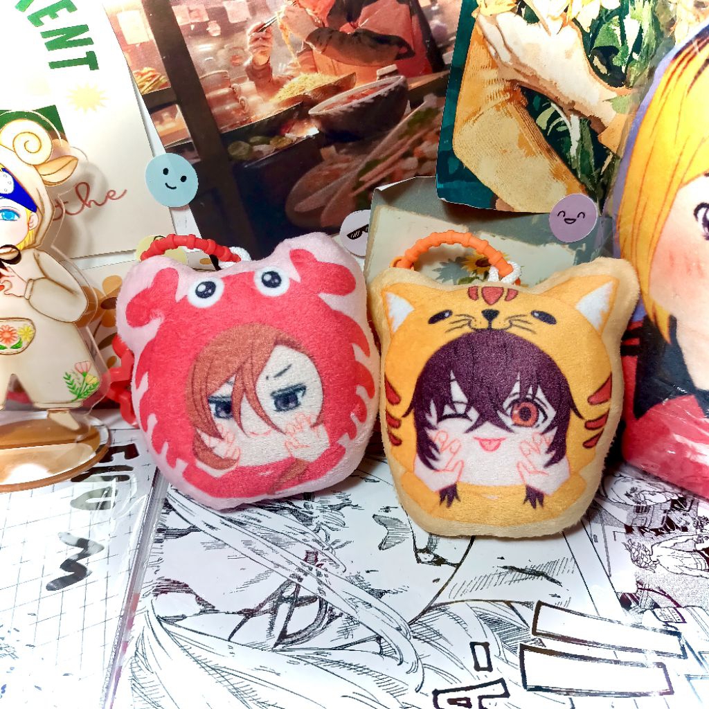 BUNGOU STRAYDOG | KEYCHAIN BONEKA ANIME BSD DAZAI CHUUYA BY KAWAIYU