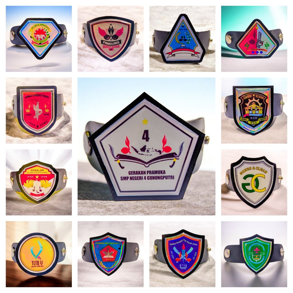 Ring Kacu Pramuka Custom / Ring Kacu Matahari Custom / Tiska Pramuka Custom